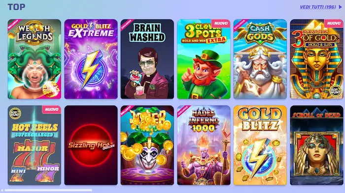 Spinrollz Casino Italia Giochi