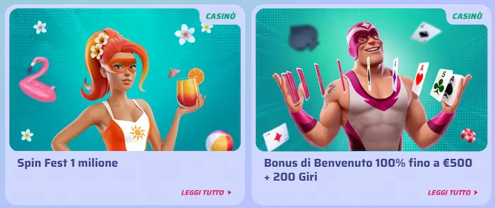 Spinrollz Casino Italia promotion